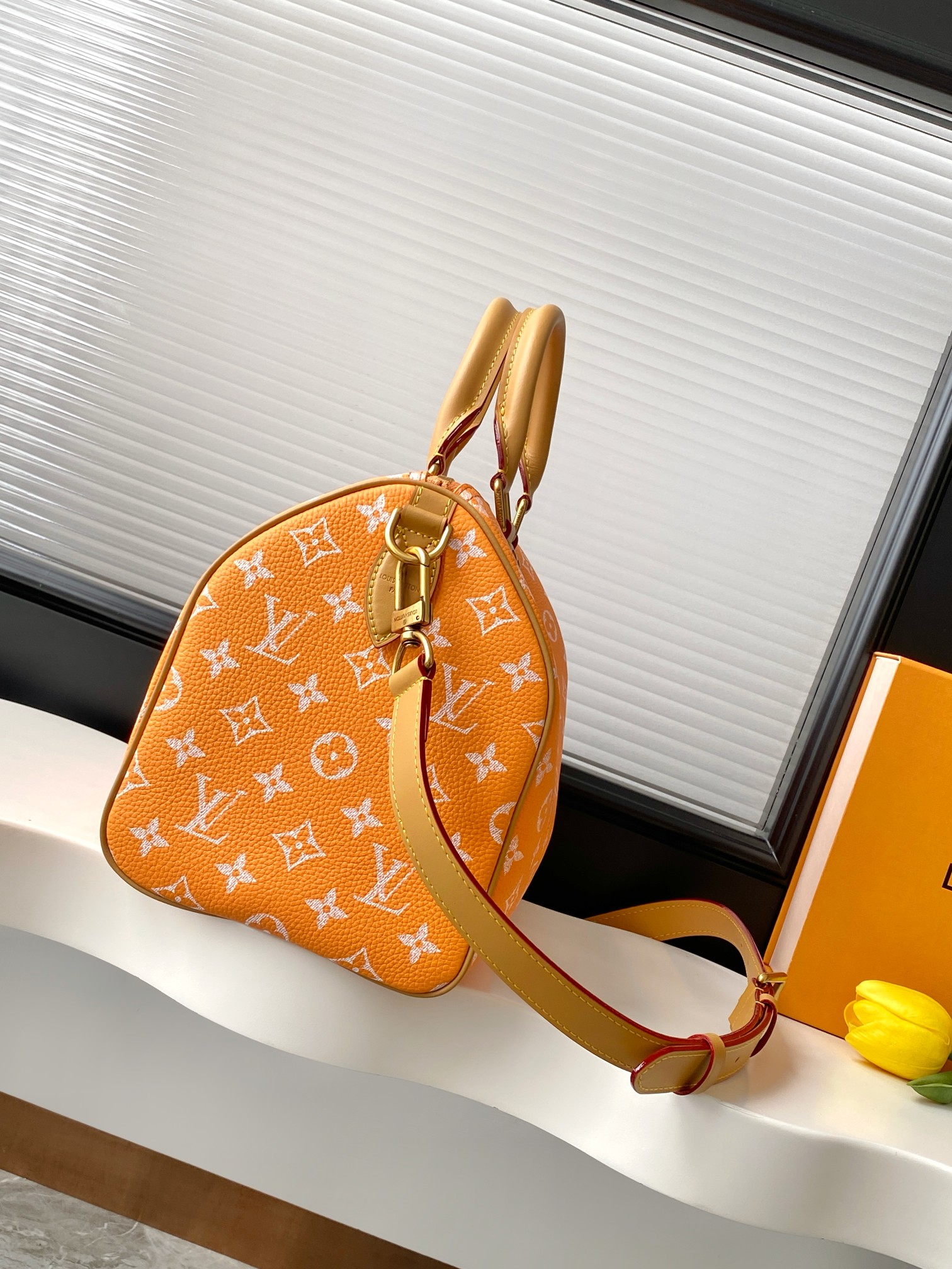 Louis Vuitton Speedy P9 Bandoulière 30 Handbag - Orange - Image 2