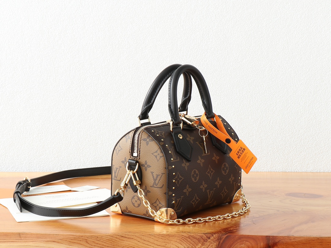 Louis Vuitton Speedy Trunk Handbag - Image 2