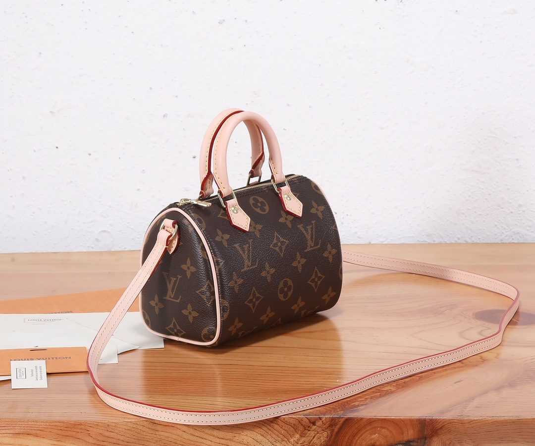 Louis Vuitton Nano Speedy Monogram Canvas Handbag - Image 2