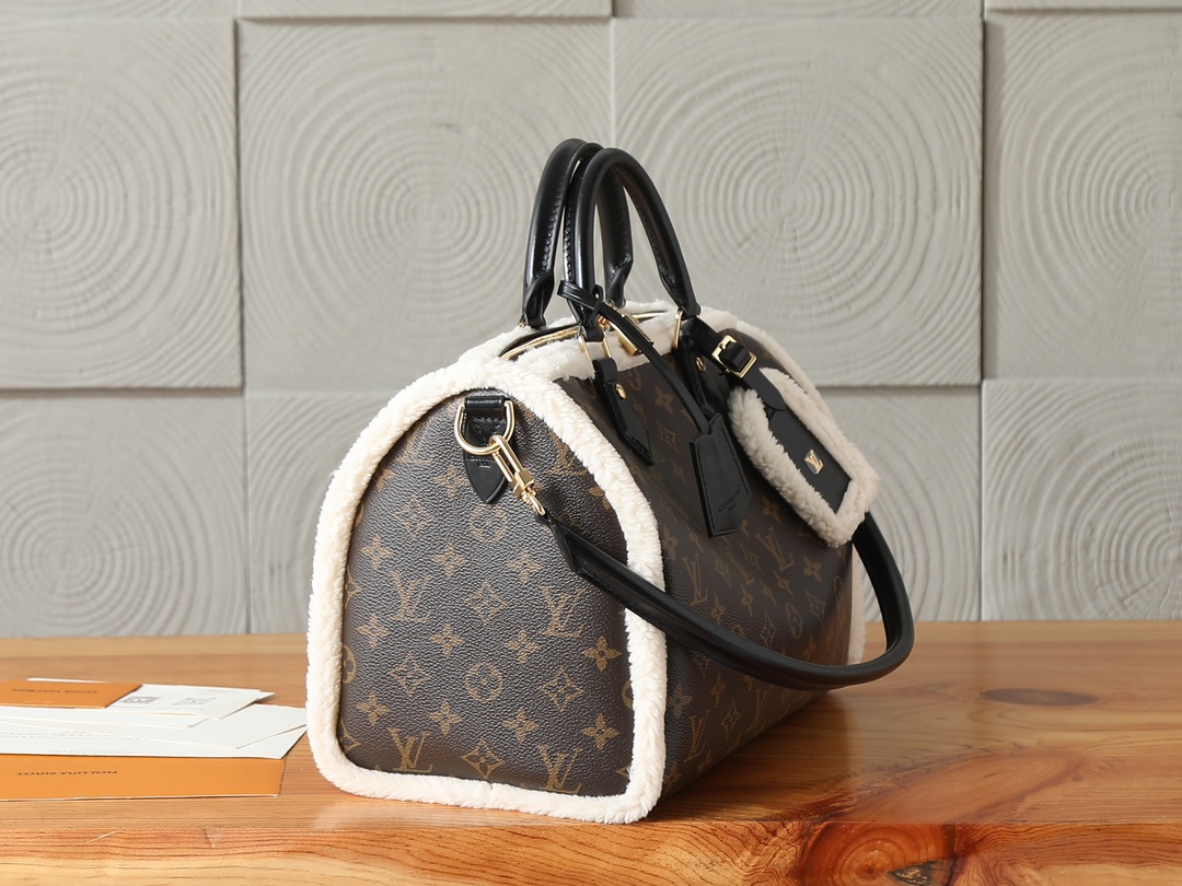 Louis Vuitton Speedy Soft 30 Teddy Handbag - Image 2