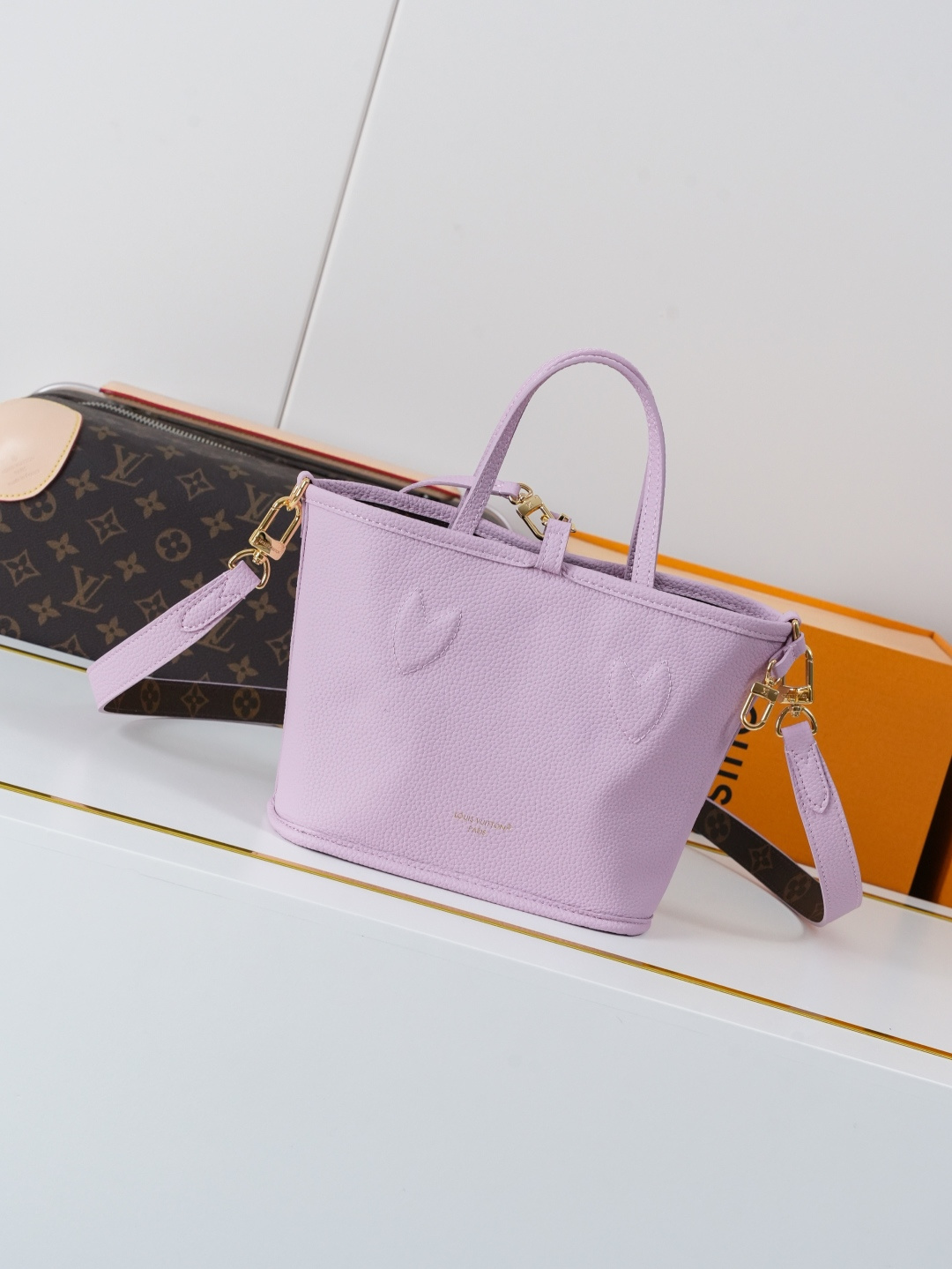 Louis Vuitton Neverfull Inside Out BB Handbag in Purple - Image 2