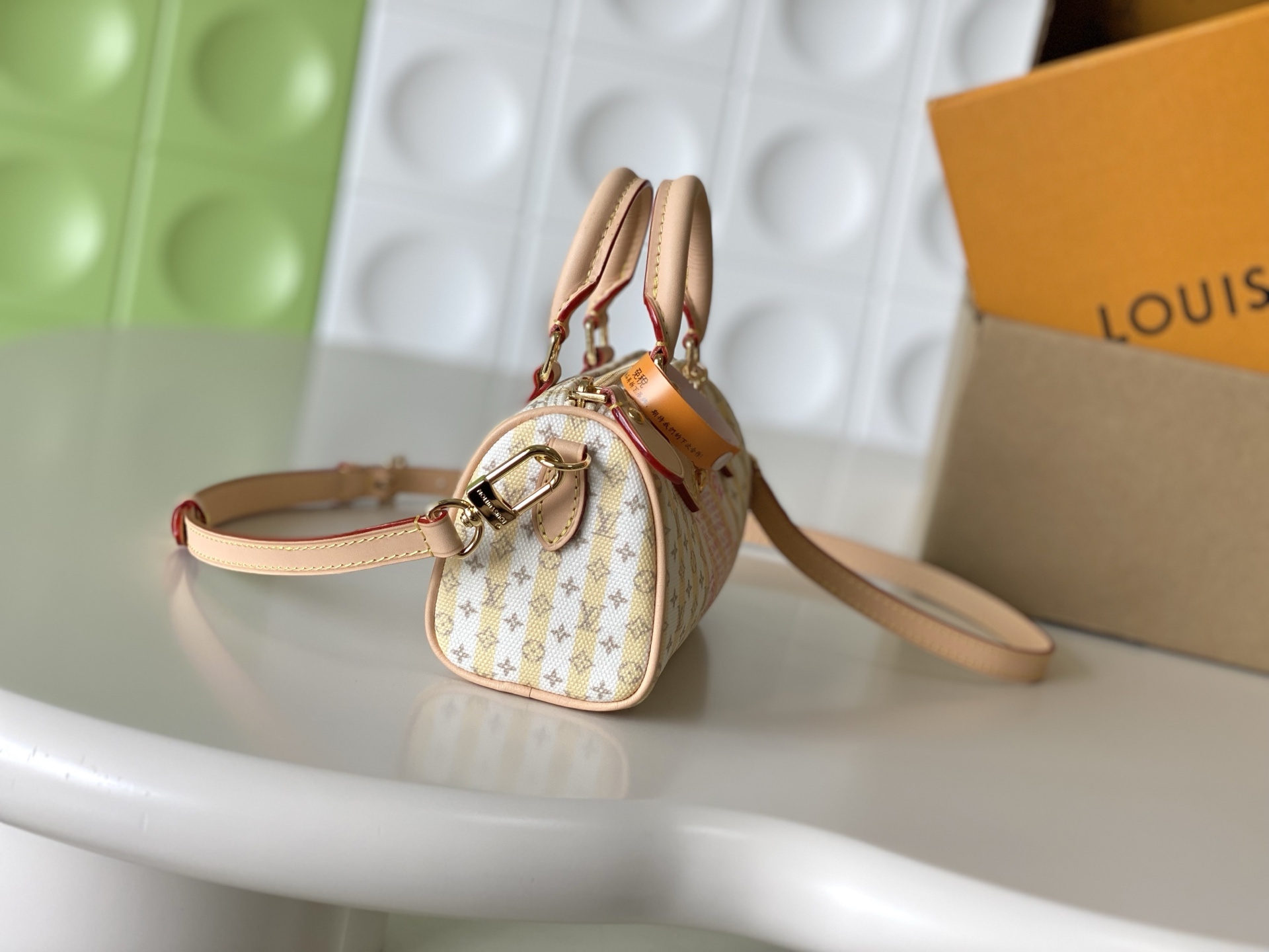 Louis Vuitton Nano Speedy Mini Crossbody Bag - Image 2