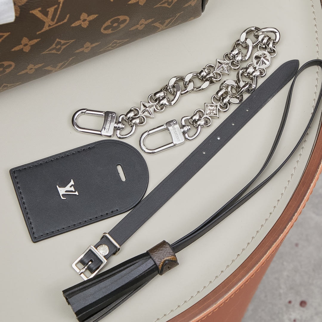 Speedy Soft 30 Dark Monogram Handbag - Image 2