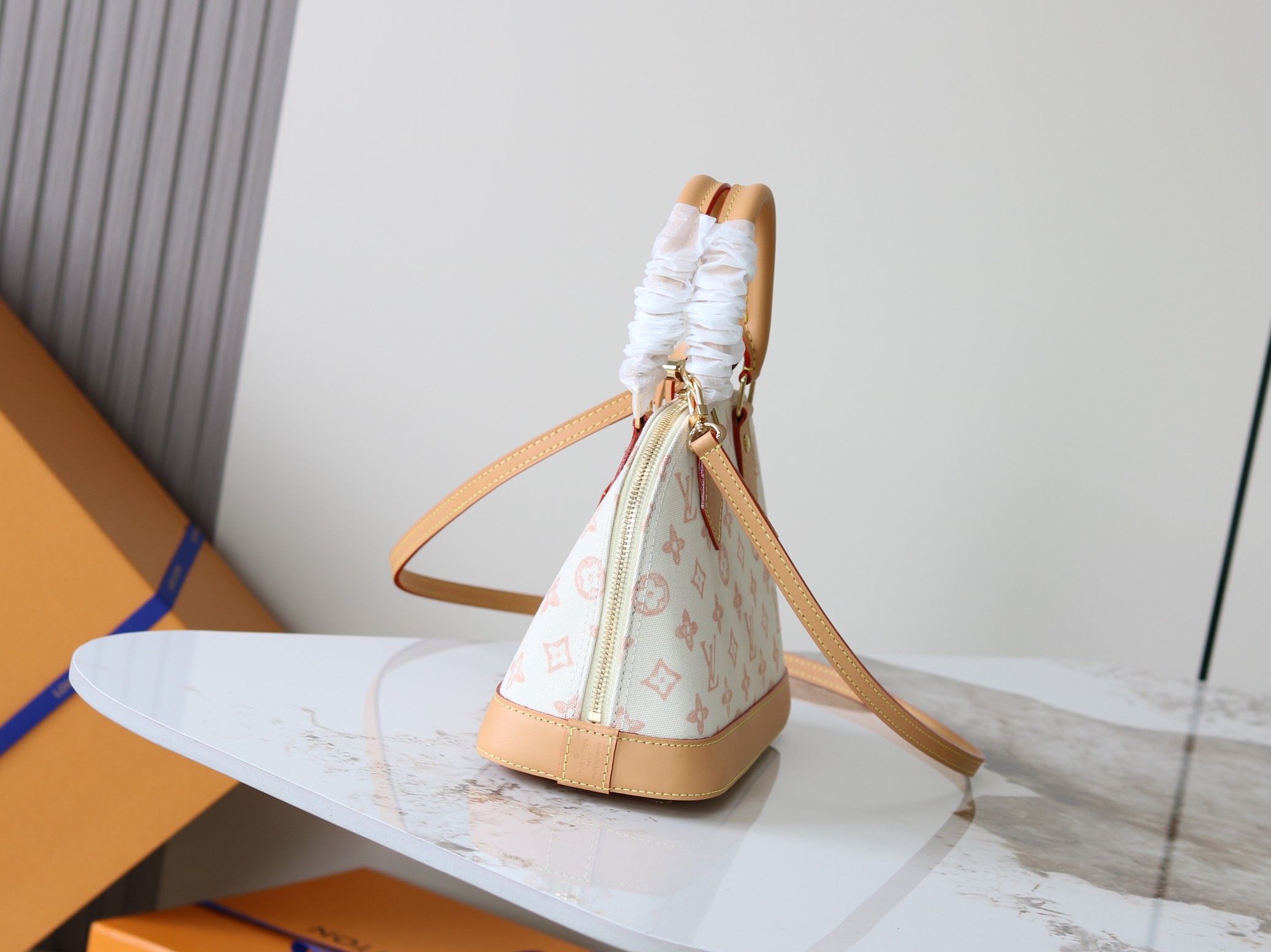 Louis Vuitton Alma BB Monogram Canvas Handbag – 130th Anniversary Limited Edition - Image 2