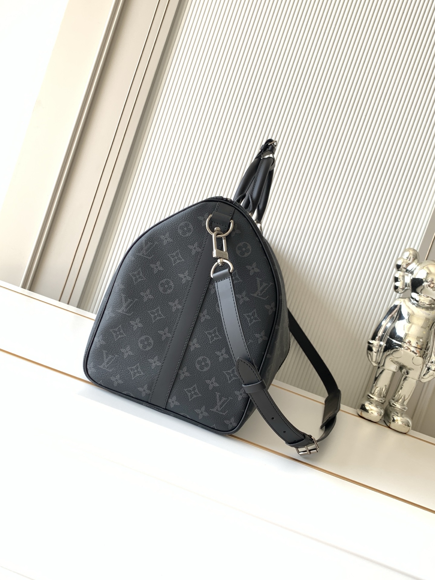 Louis Vuitton Keepall Bandouliere Monogram Travel Bag - Image 2