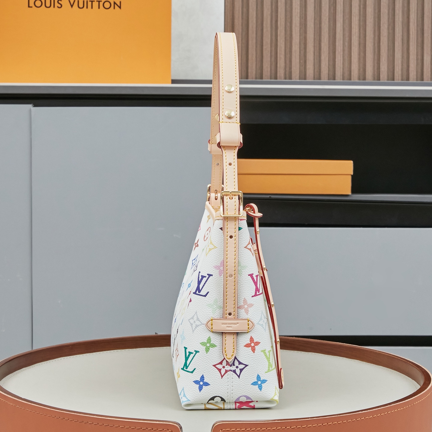 Louis Vuitton x Takashi Murakami Carryall East West Bag - Image 2