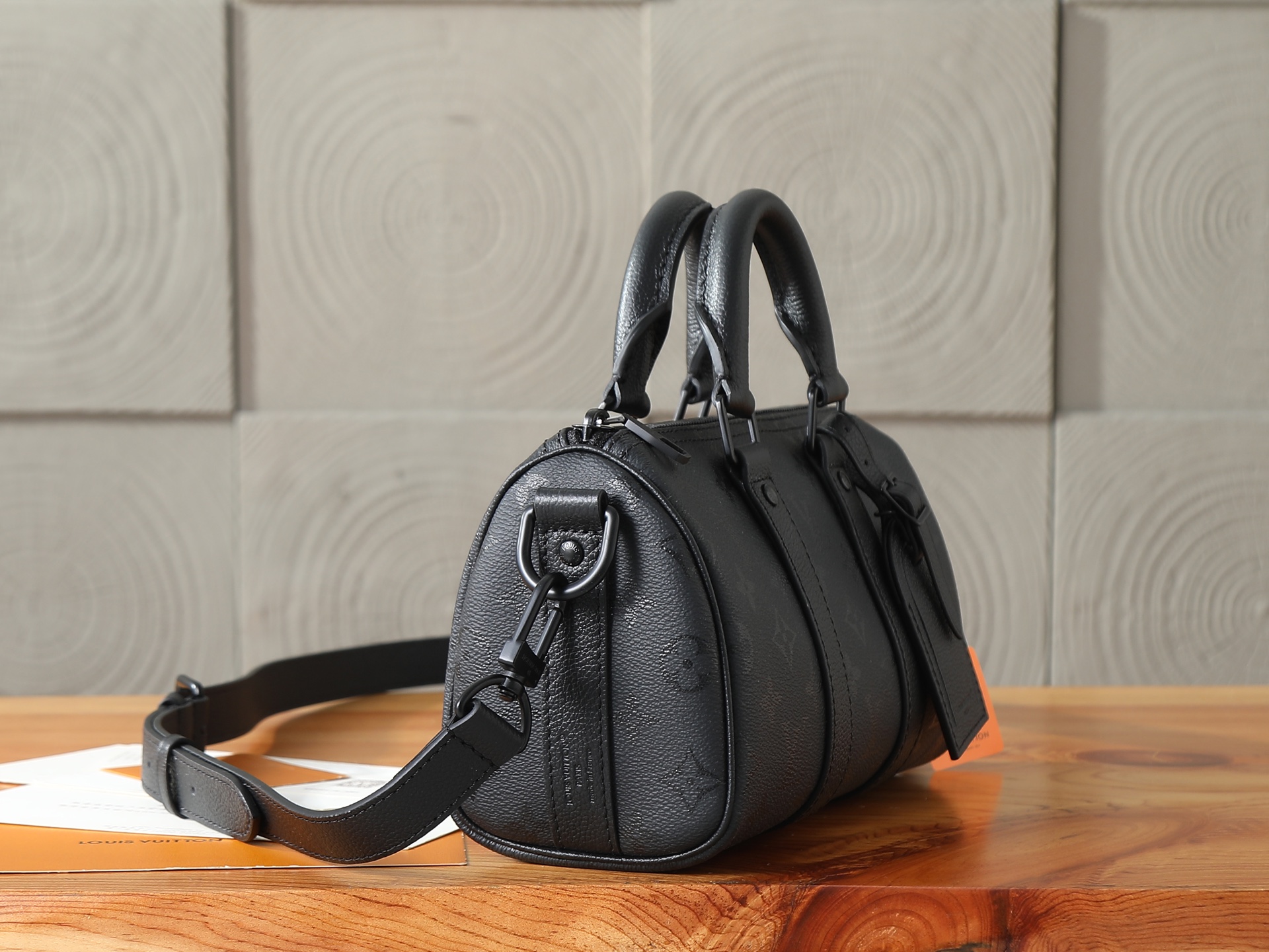 Louis Vuitton Keepall Bandouliere 25 Monogram Midnight Crossbody Bag - Image 2