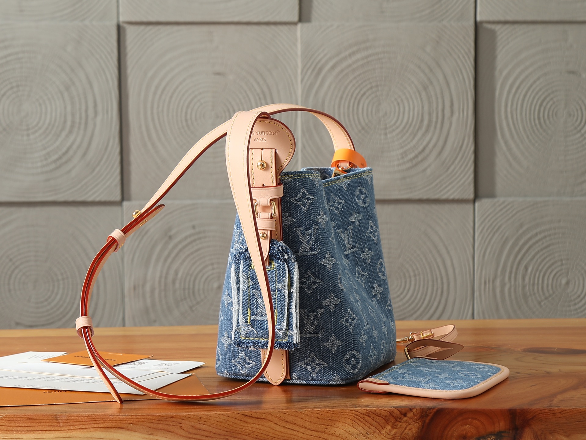Louis Vuitton All In BB Denim Bucket Bag - Image 2