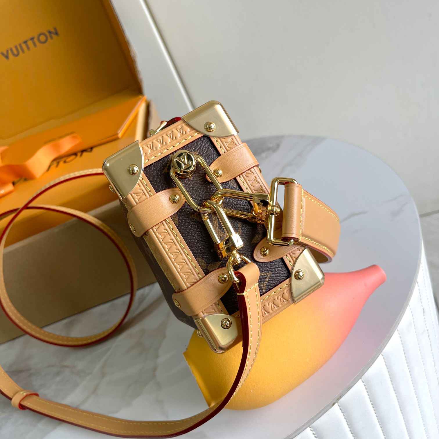 Louis Vuitton Side Trunk Small Bag - Image 2