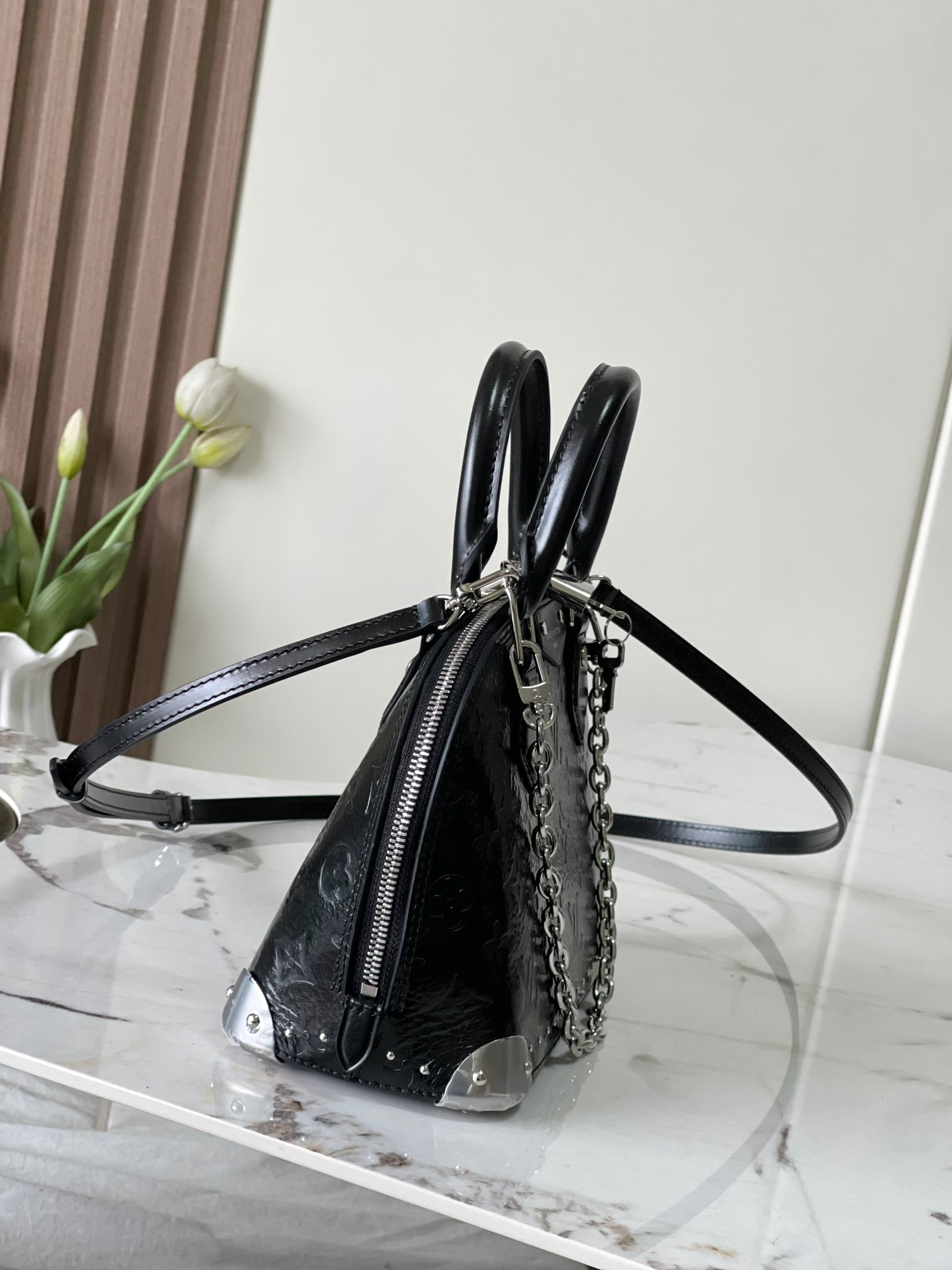 Louis Vuitton Alma BB Trunk Crossbody Bag - Image 2