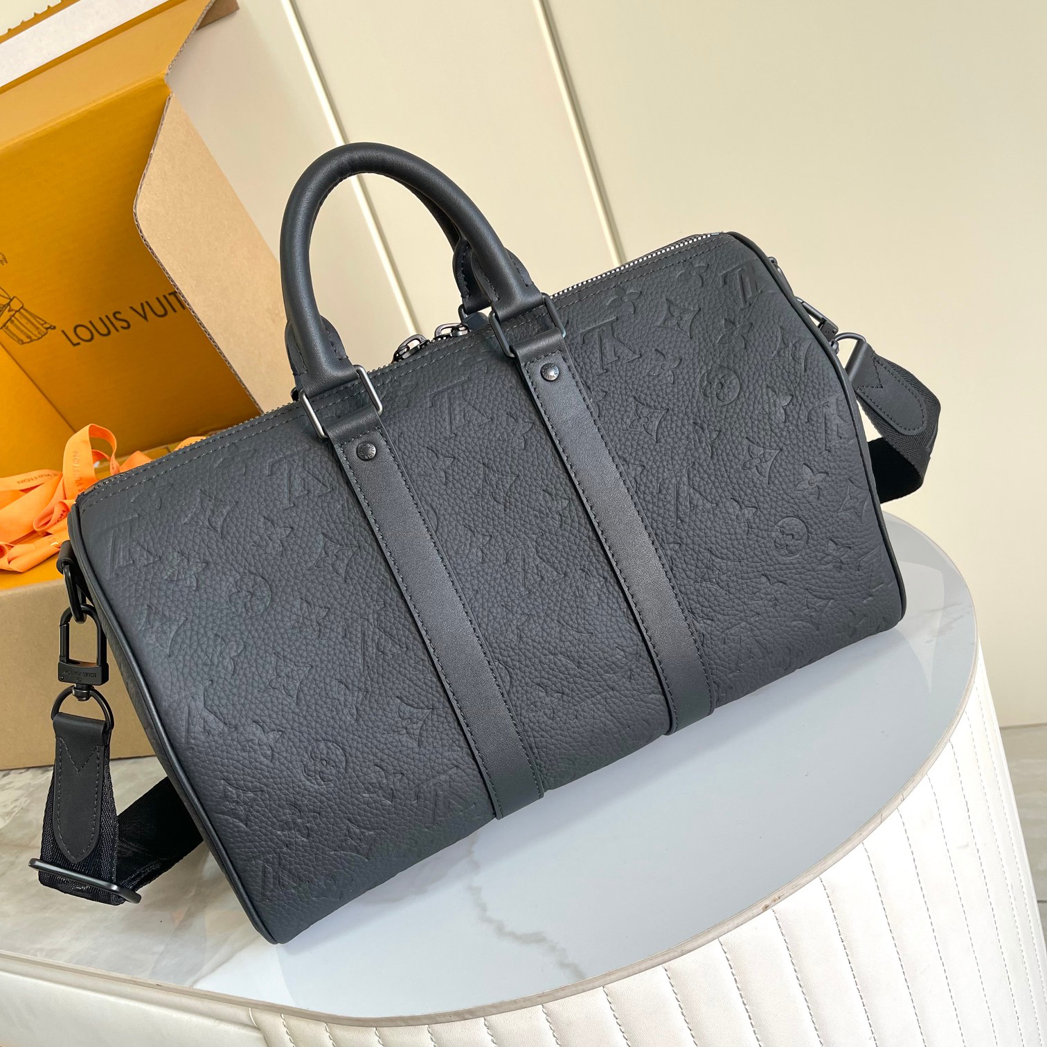 Louis Vuitton Keepall Bandouliere 35 Travel Bag - Image 2