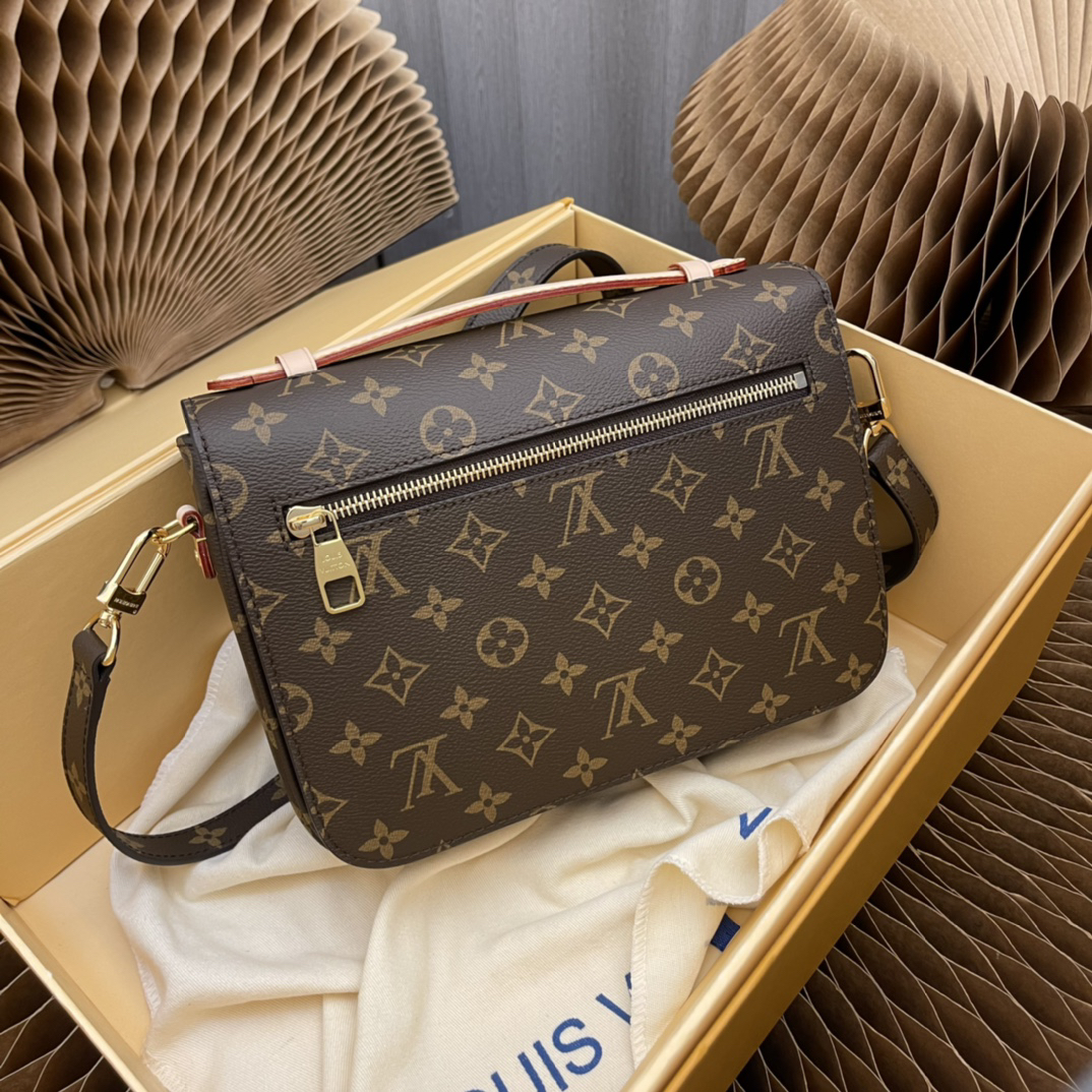 Louis Vuitton Pochette Metis Monogram Canvas Crossbody Bag - Image 2