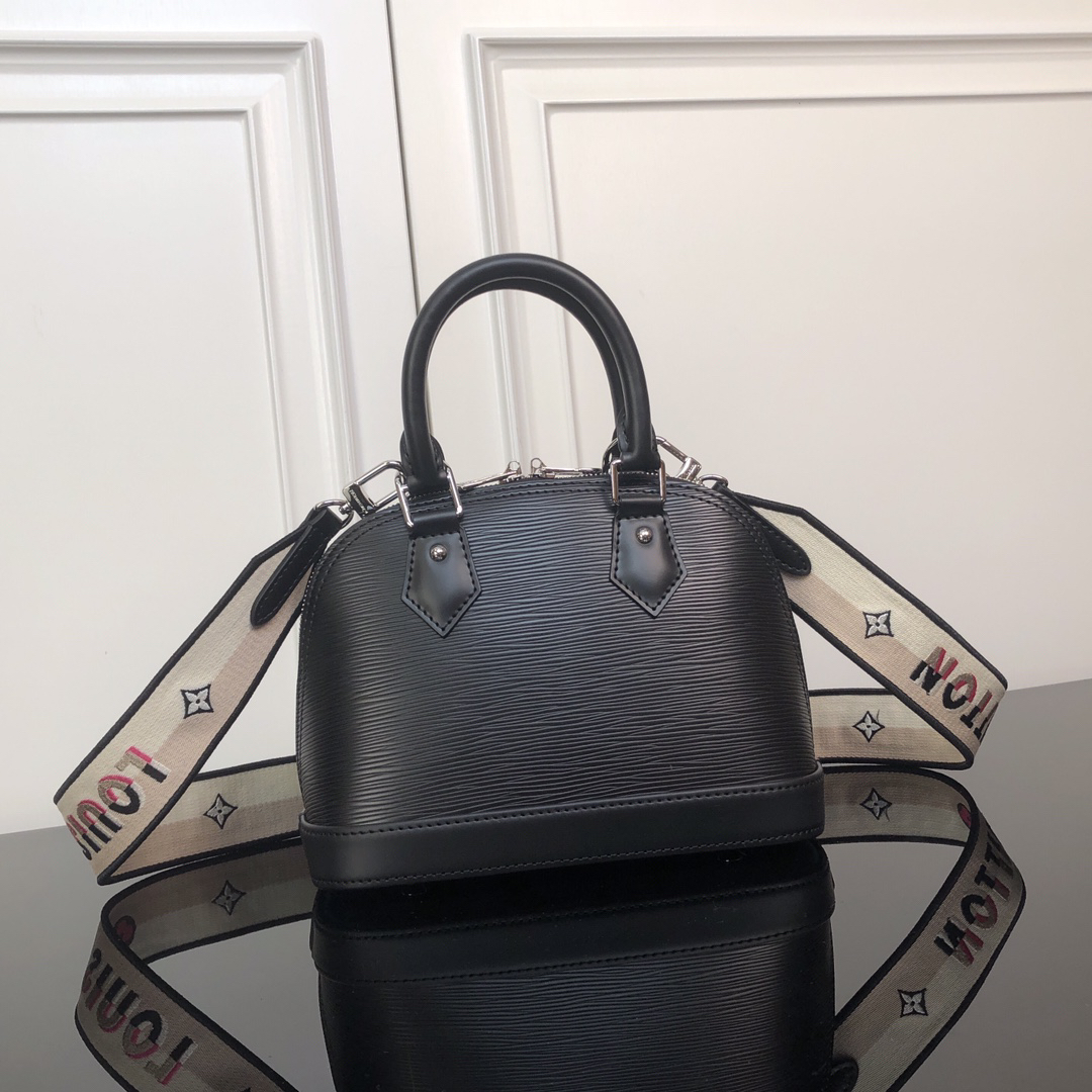Louis Vuitton Alma BB Handbag M59217 in Black Epi Leather - Image 2