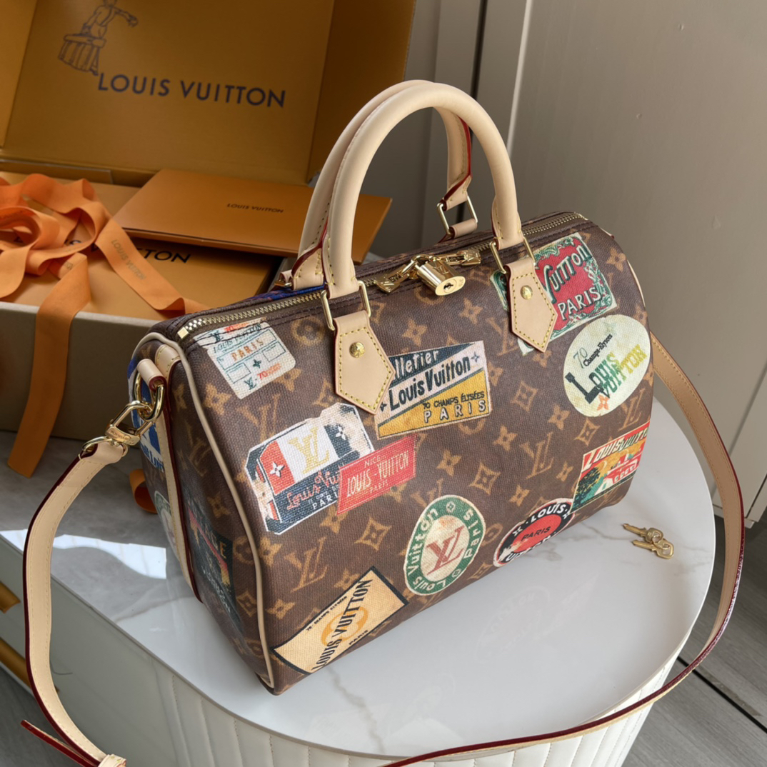 Louis Vuitton Speedy Bandoulière 30 Handbag - Image 2
