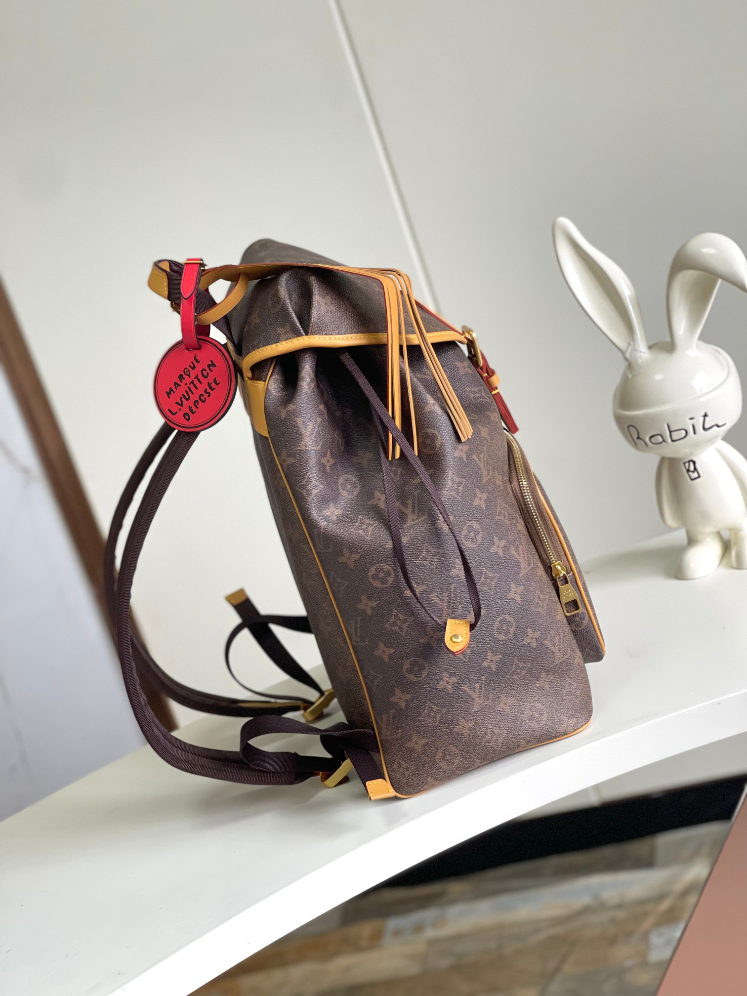 Louis Vuitton Montsouris Backpack in Monogram Dust Canvas - Image 2