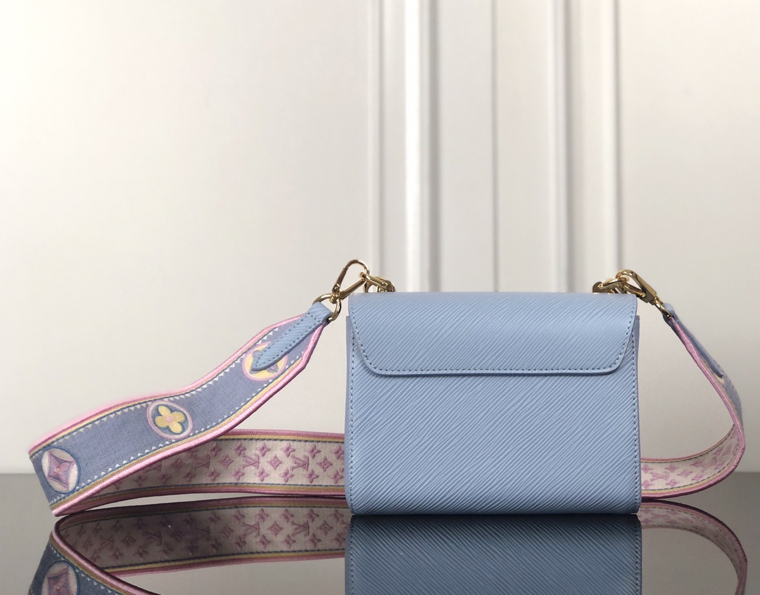Louis Vuitton Twist Small Shoulder Bag in Powder Blue - Image 2
