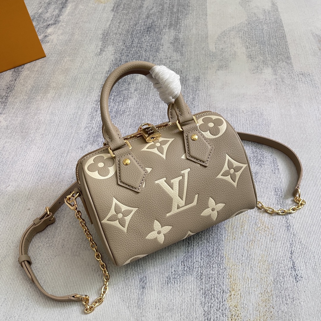 Louis Vuitton Speedy Bandoulière 20 Monogram Empreinte Leather Handbag - Image 2