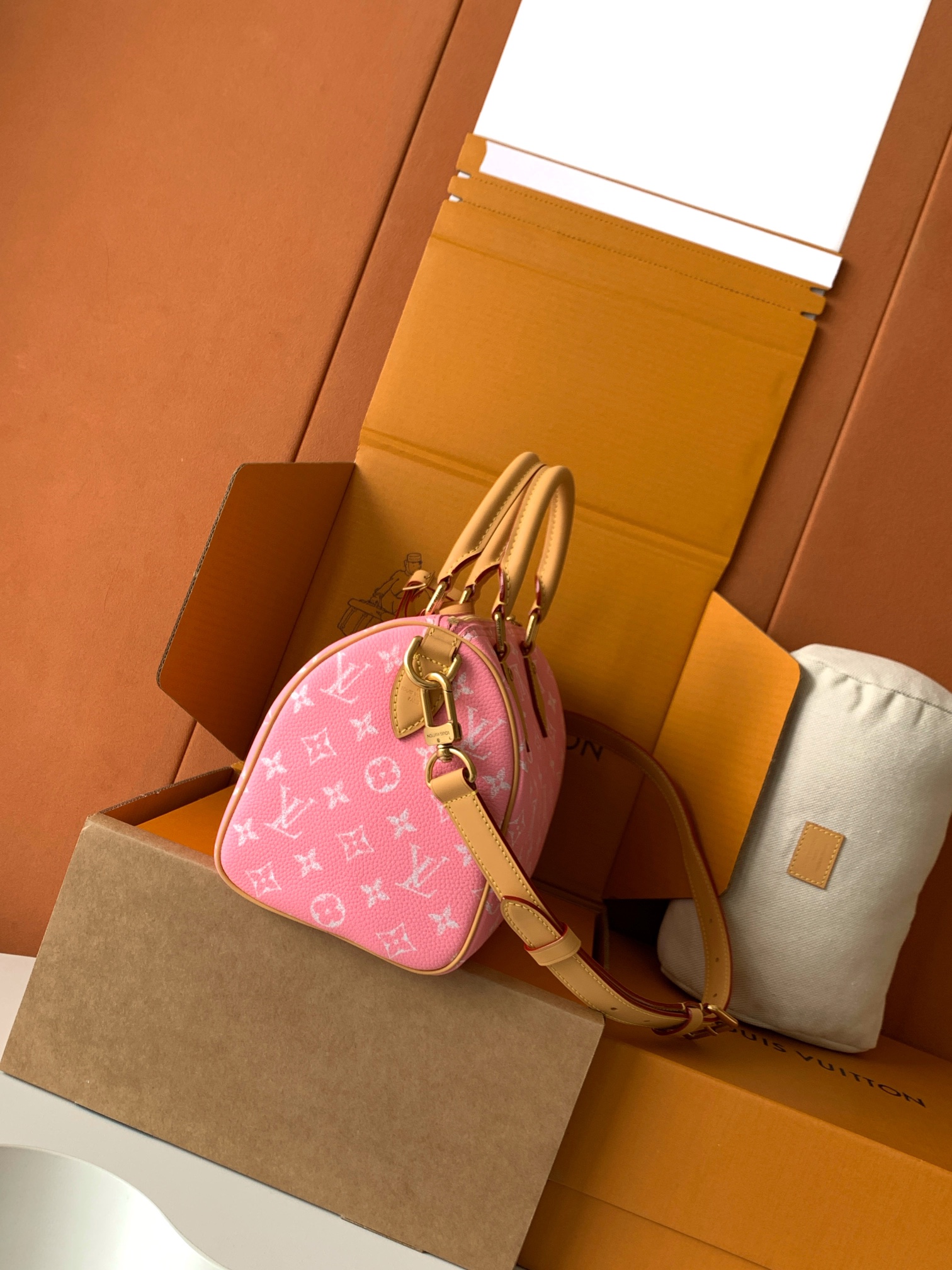Speedy Bandoulière 25 Leather Shoulder Bag - Image 2