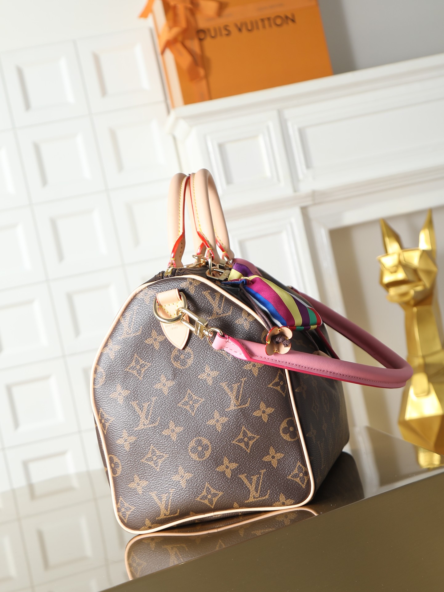 Louis Vuitton Speedy Soft 30 Boho Handbag - Image 2