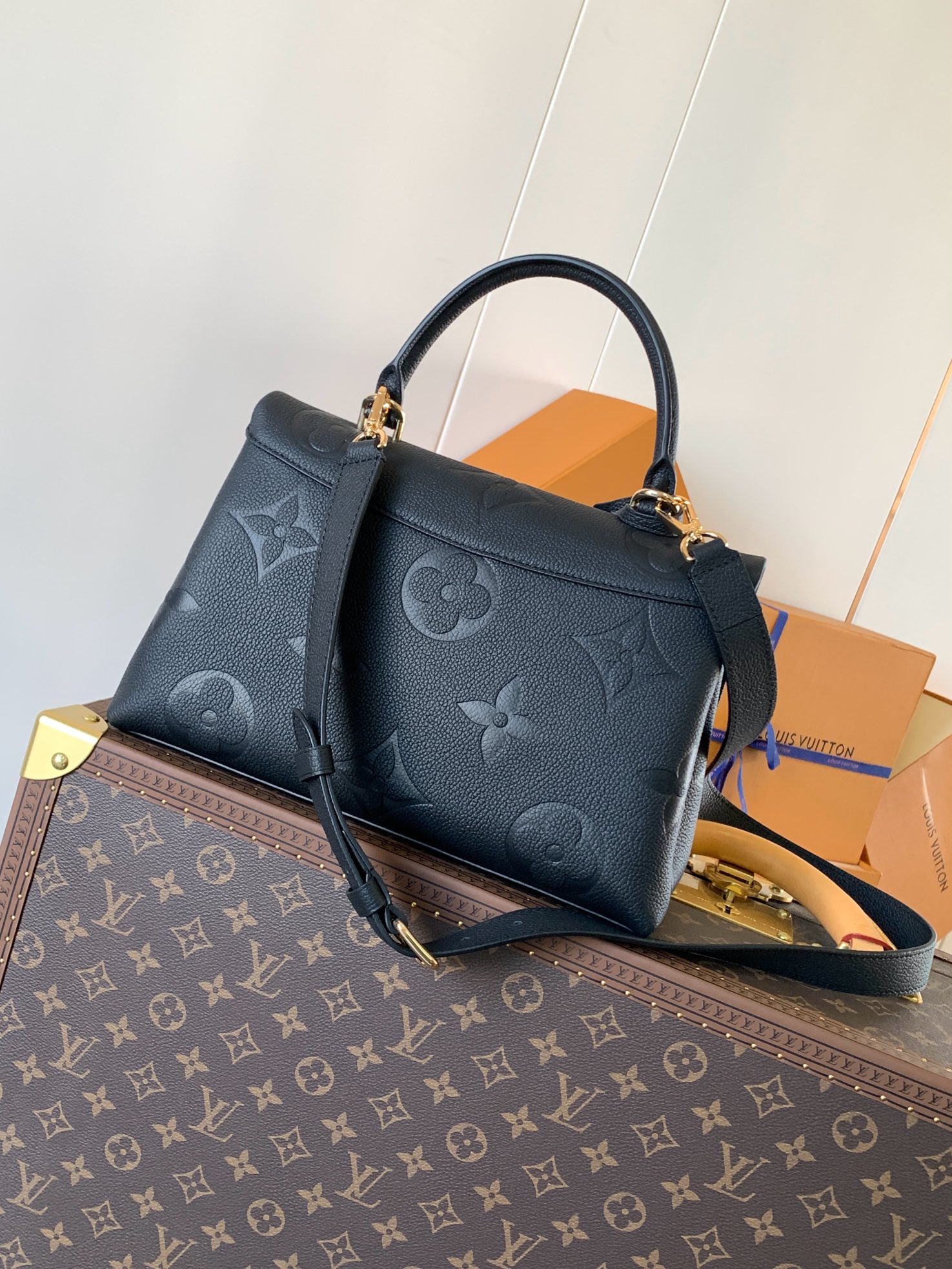 Louis Vuitton Madeleine Medium Handbag in Monogram Empreinte Leather - Image 2