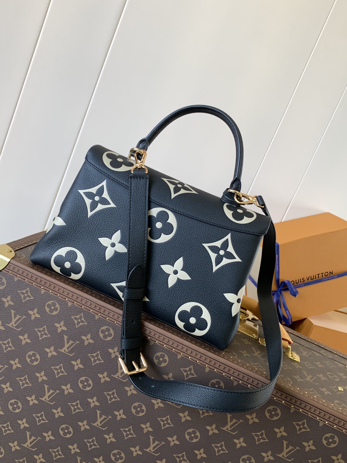 Louis Vuitton Madeleine Medium Handbag in Monogram Empreinte Leather - Image 2