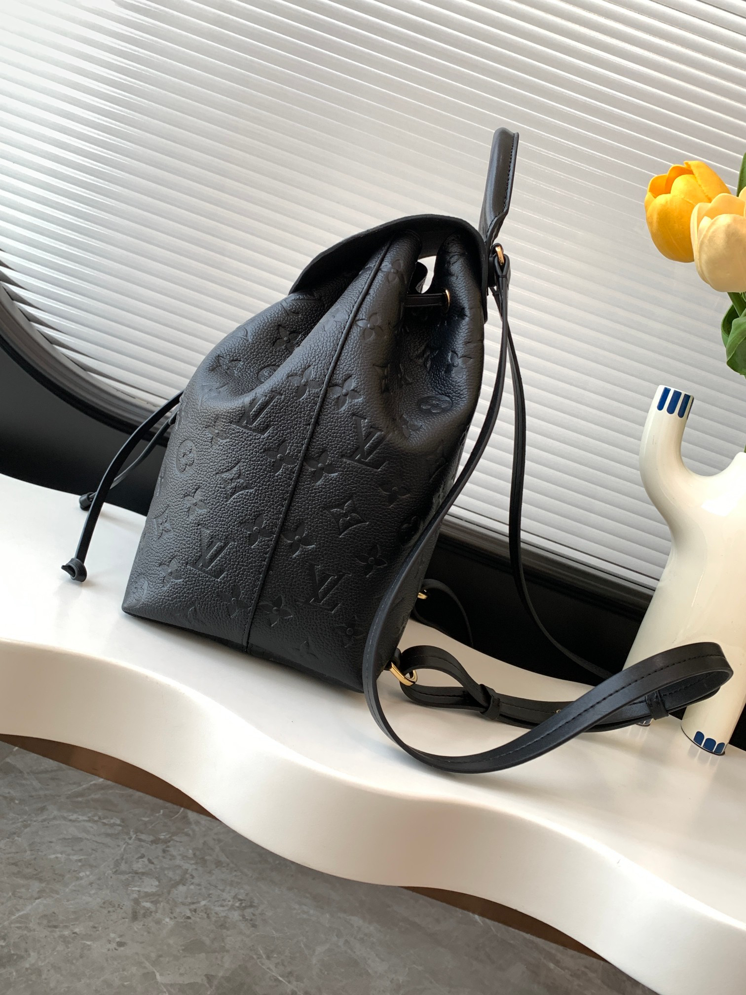 Louis Vuitton Montsouris 45205 Monogram Empreinte Backpack - Image 2