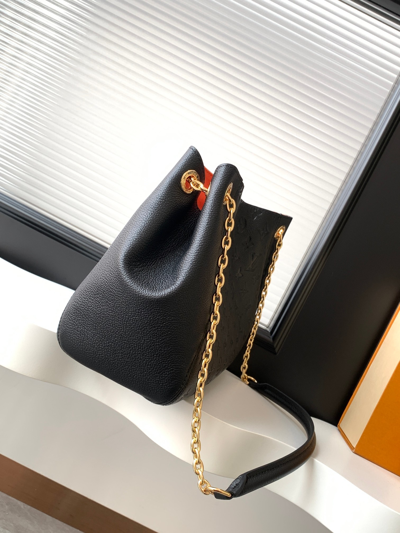 Louis Vuitton Promenade Small Crossbody Bag in Monogram Empreinte Leather - Image 2