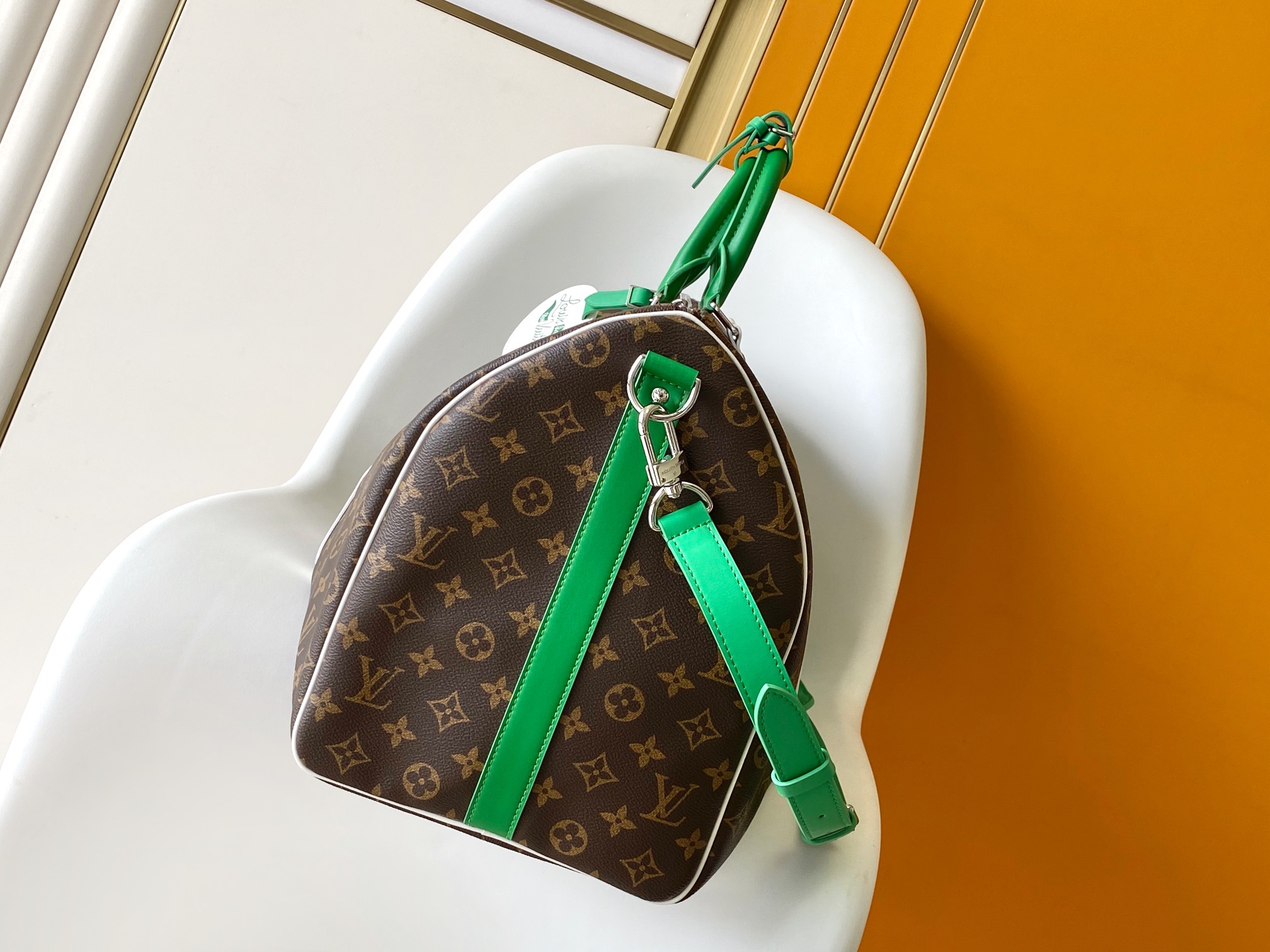Louis Vuitton Keepall Bandoulière 50 Travel Bag - Image 2