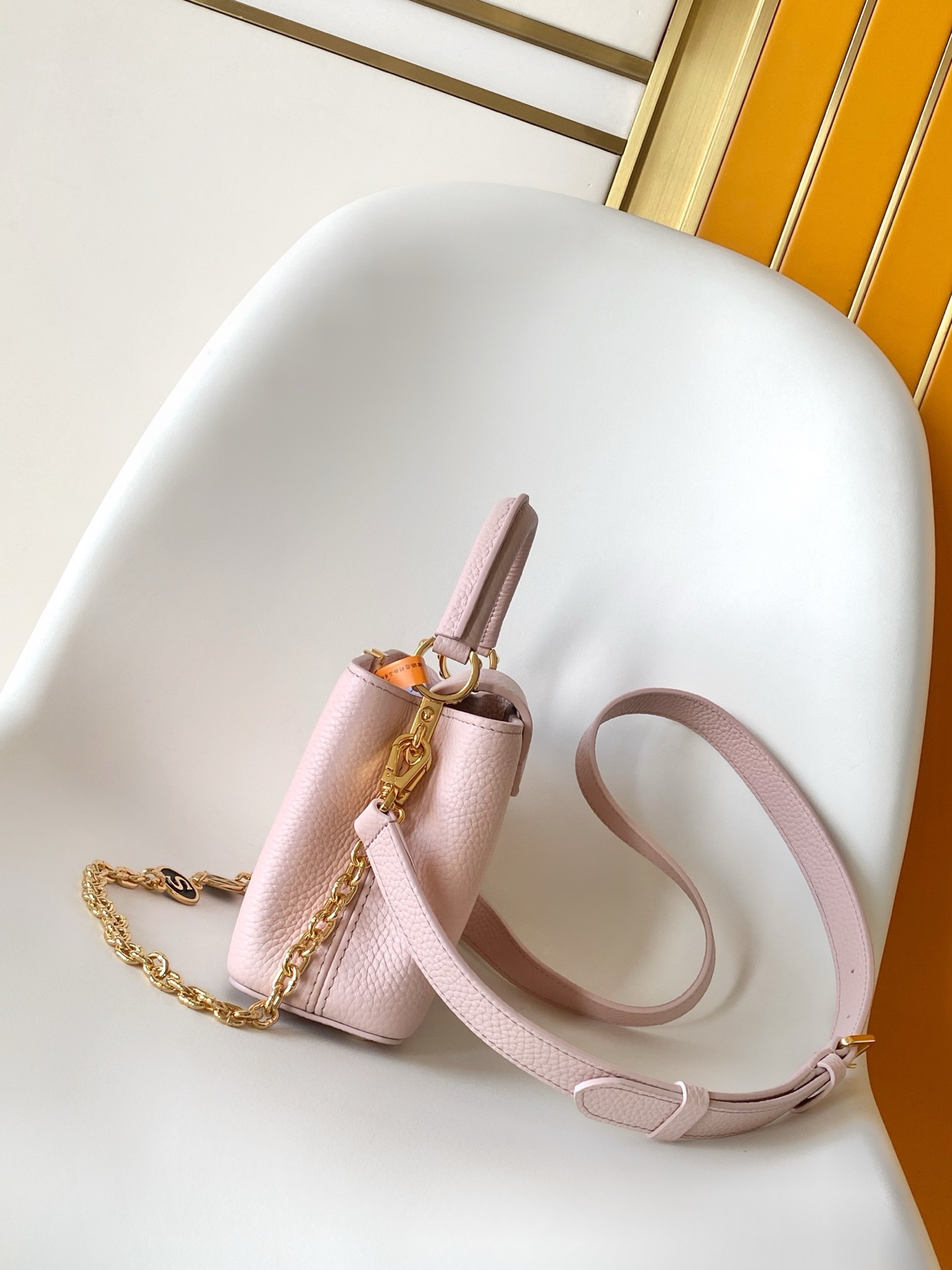Louis Vuitton Capucines Custom Leather Crossbody Bag - Image 2