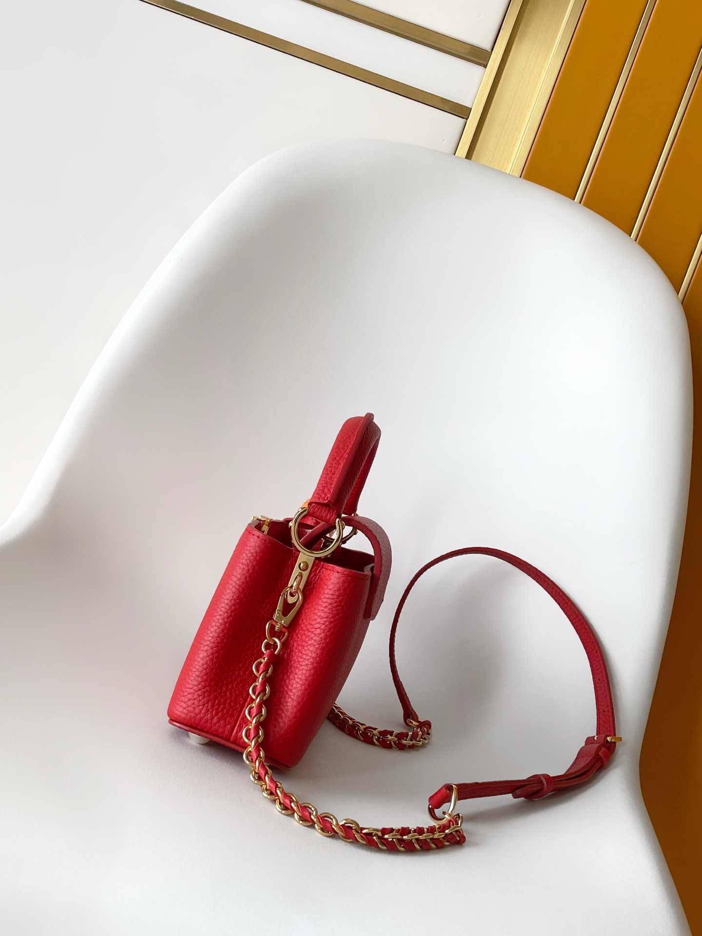 Louis Vuitton Capucines East-West Mini Crossbody Bag - Image 2