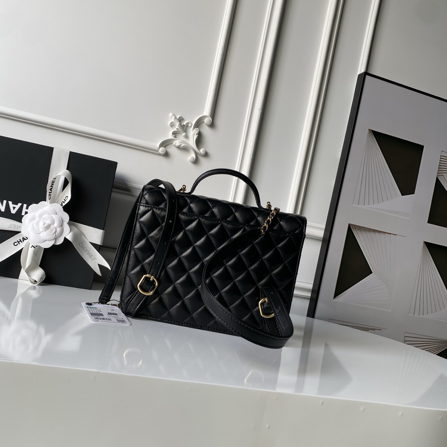 Chanel 25B Classic Vintage Backpack AS5704 - Image 2