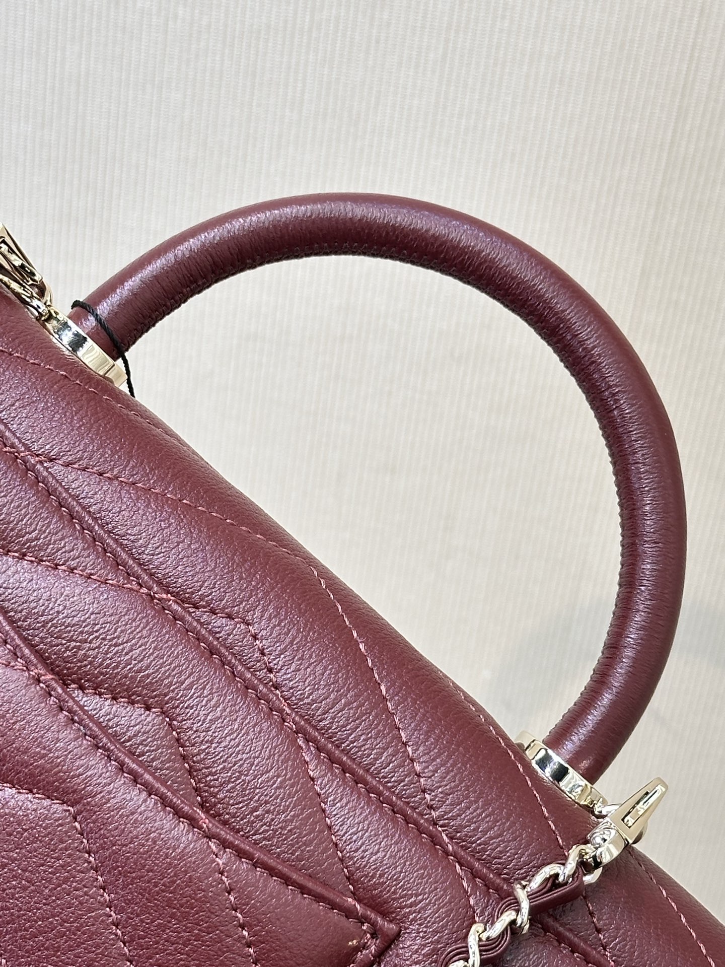 Chanel Coco Handle Leather Handbag - Image 2