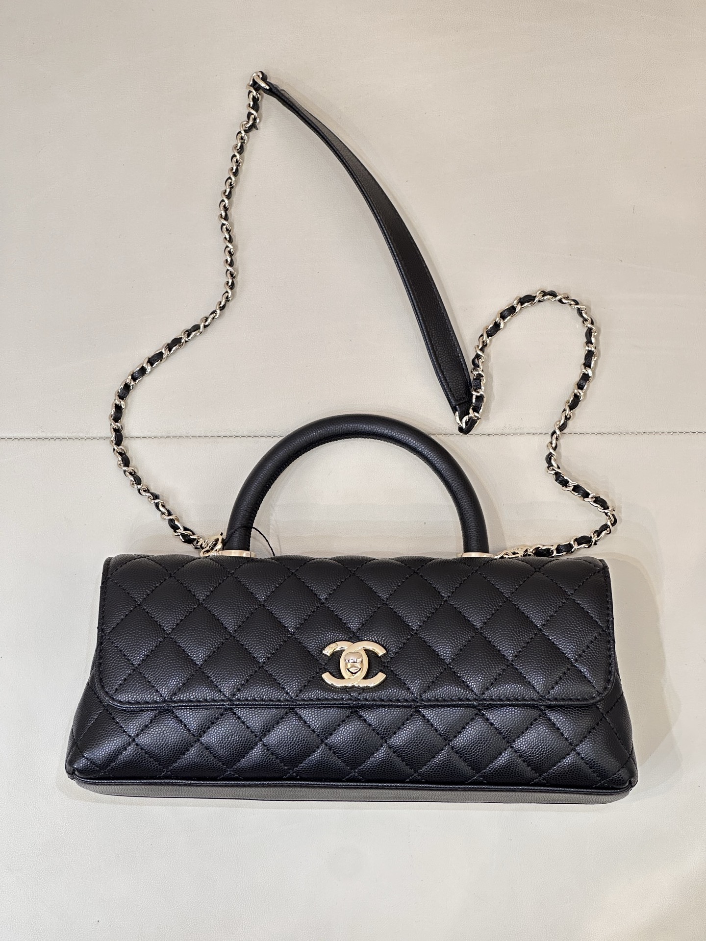 Chanel Coco Handle Top-Handle Handbag - Image 2