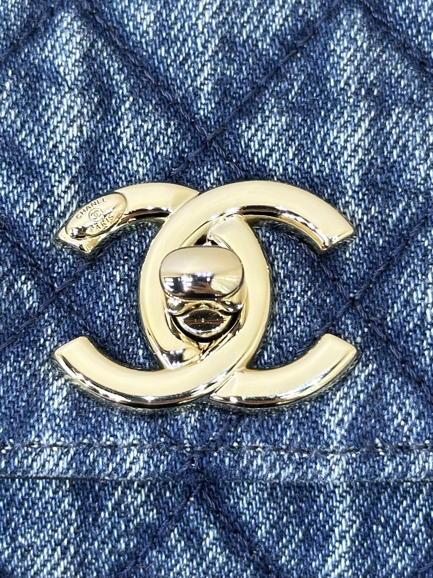 Chanel Coco Handle Denim Handbag - Image 2