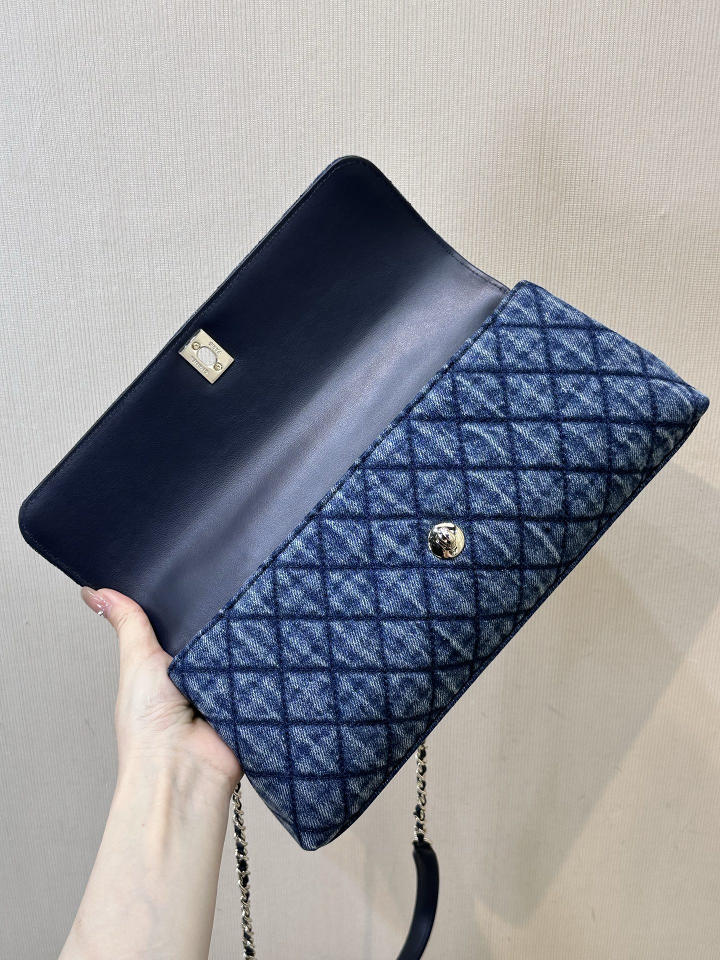 Chanel Coco Handle Denim Handbag - Image 2
