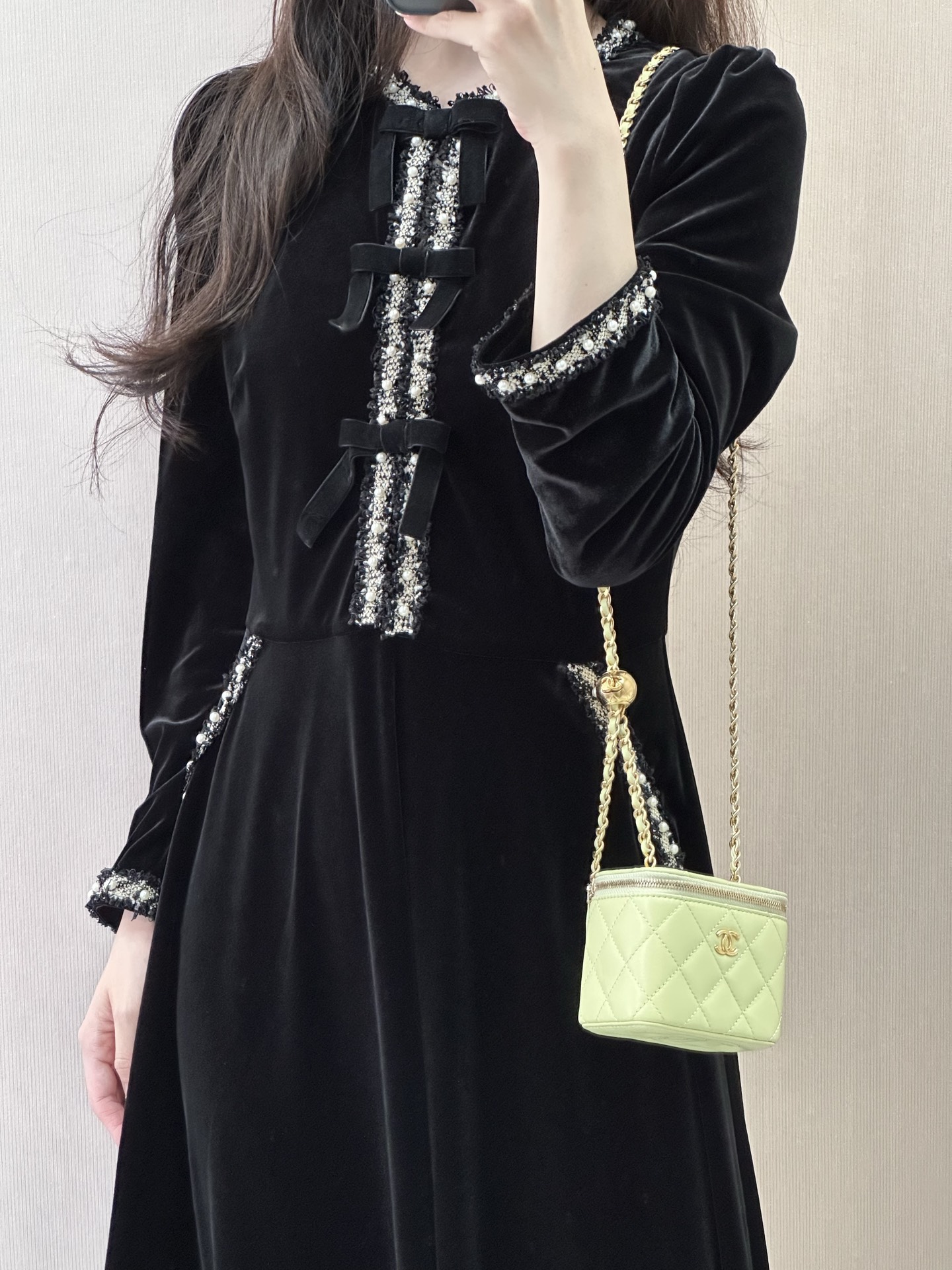 Chanel Gold Ball Box Crossbody Bag - Image 2
