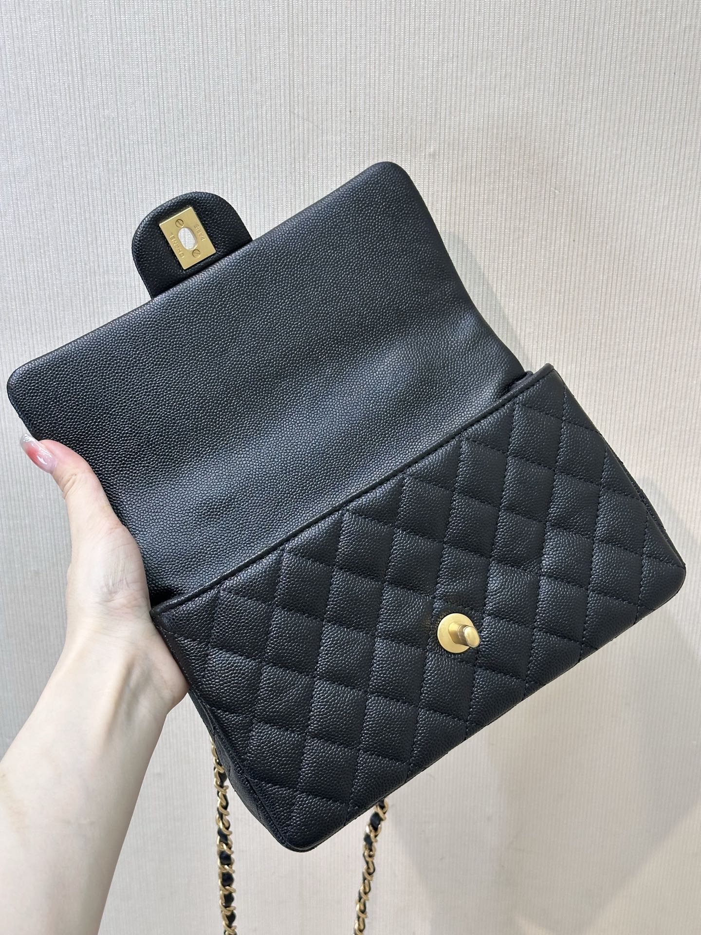 Chanel 24B Lambskin Mini Flap Bag - Image 2