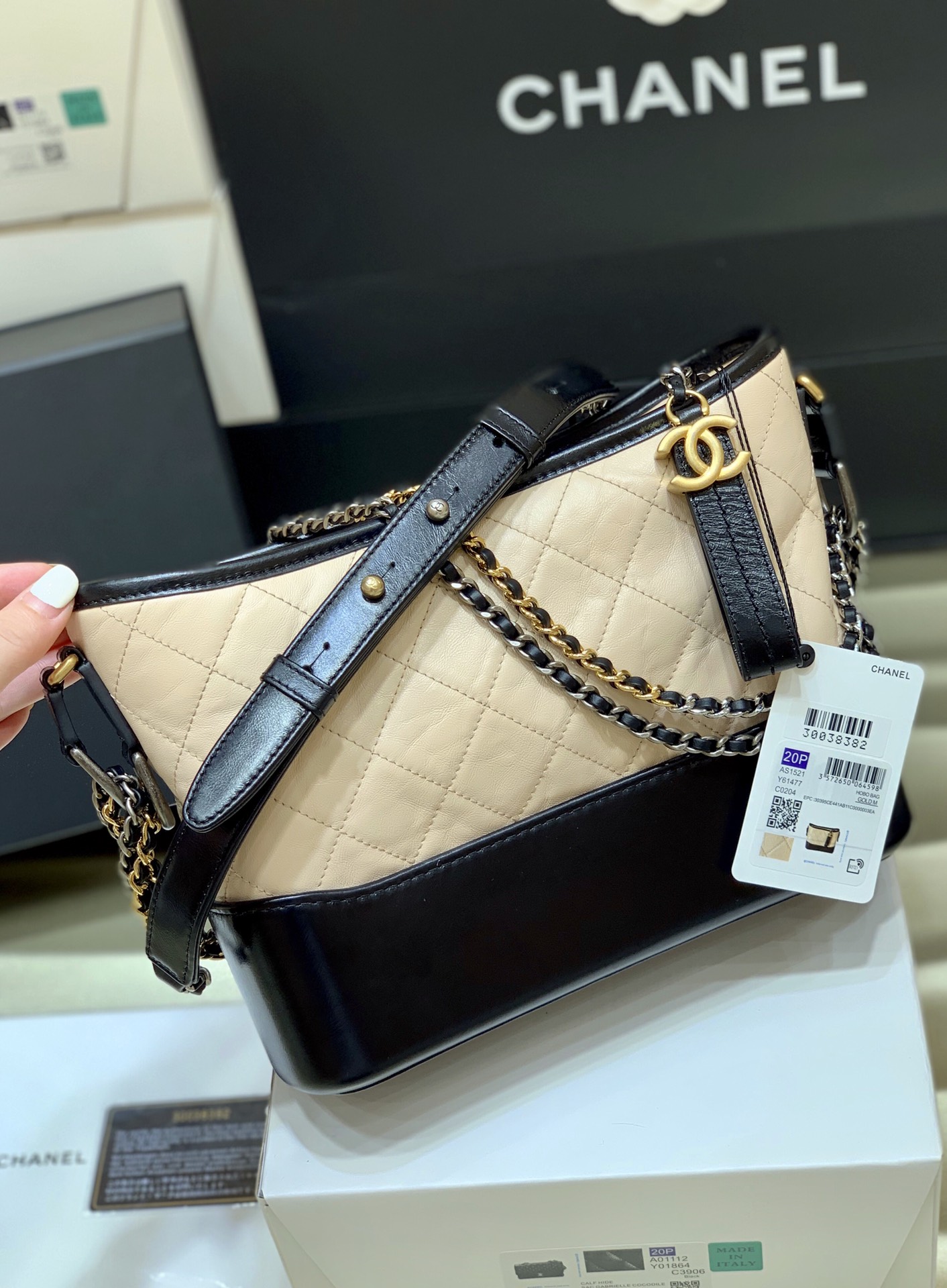 Chanel Gabrielle Hobo Bag - Small and Medium Sizes - Image 2