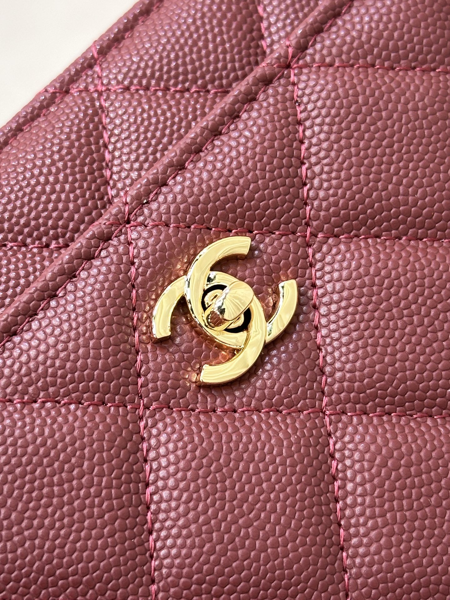 Quilted Leather WOC Envelope Crossbody Bag - Image 2