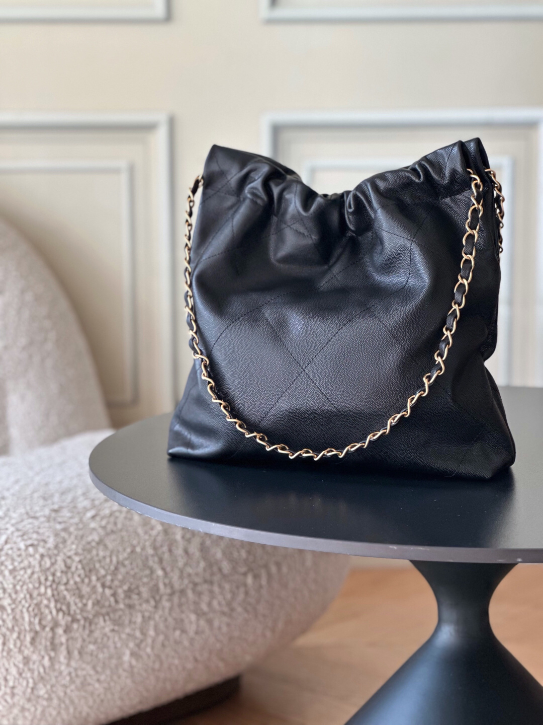Chanel AS3260 Waxed Calfskin Shoulder Bag - Image 2