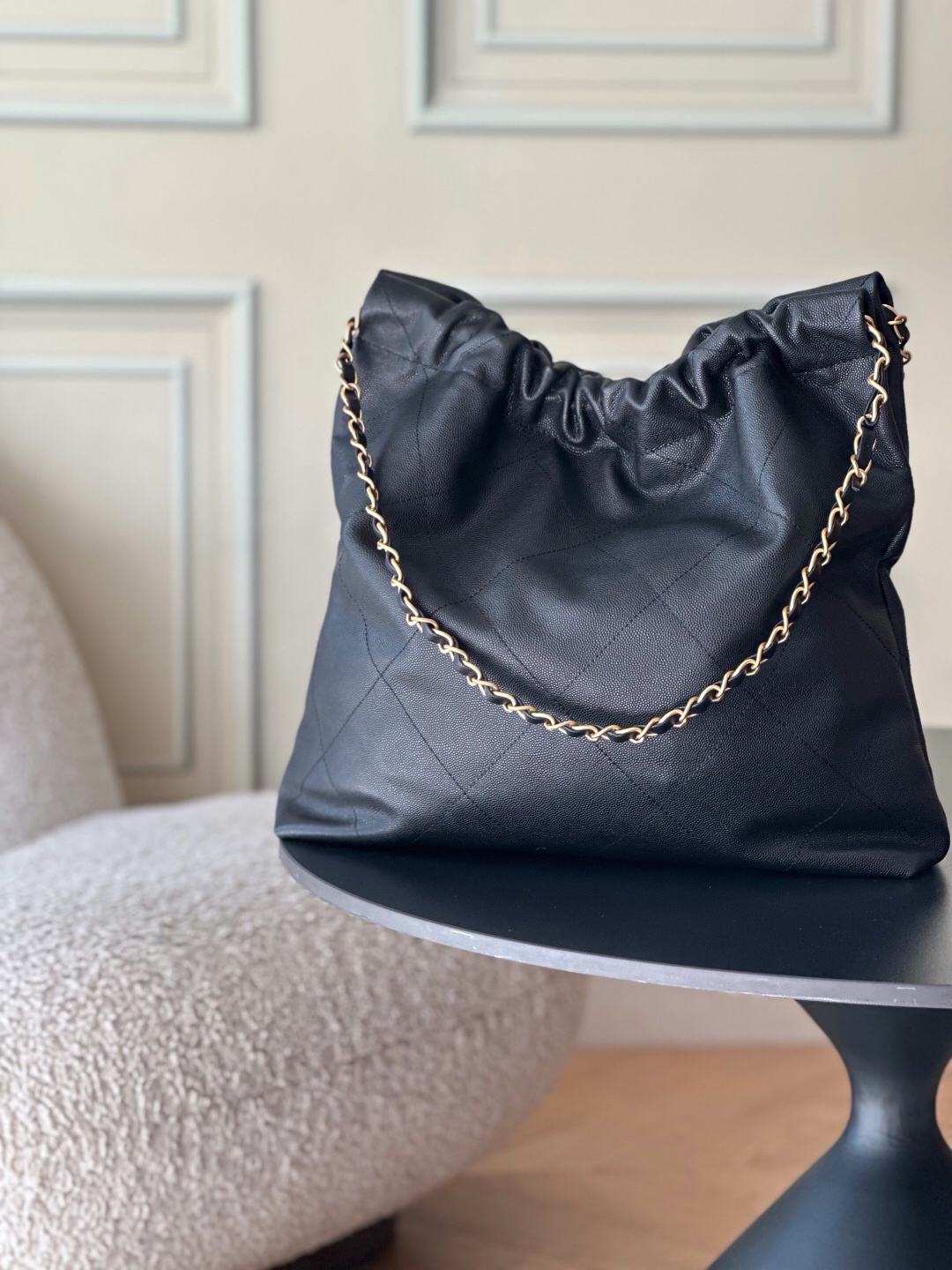 Chanel AS3261 Waxed Calfskin Shoulder Bag - Image 2