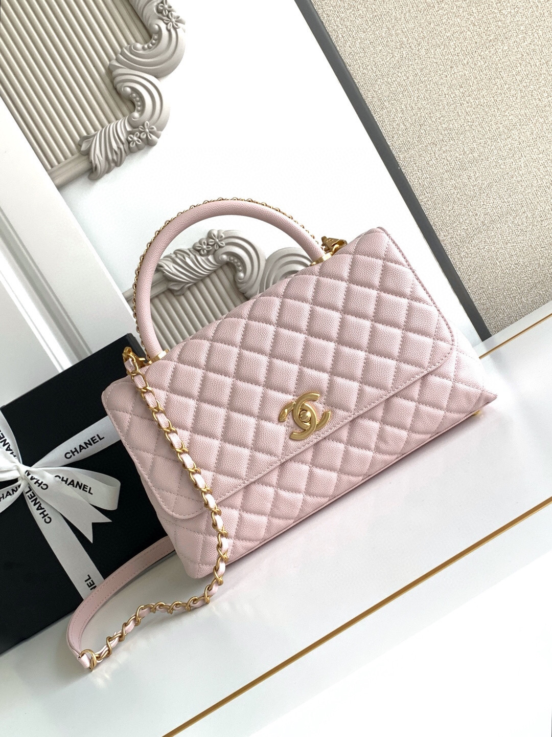 Chanel Coco Handle Mini Top-Handle Handbag - Image 2