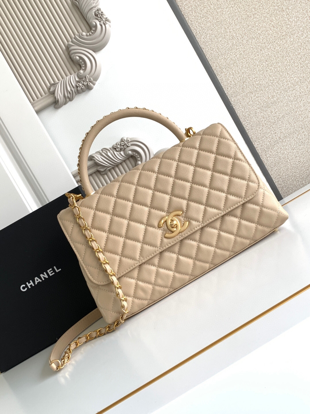 Chanel Coco Handle Mini Top-Handle Handbag - Image 2