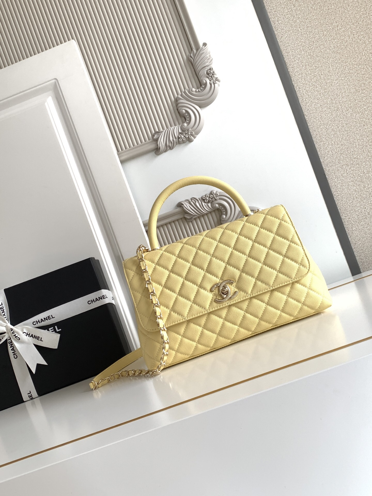 Chanel Coco Handle Classic Top-Handle Bag - Image 2