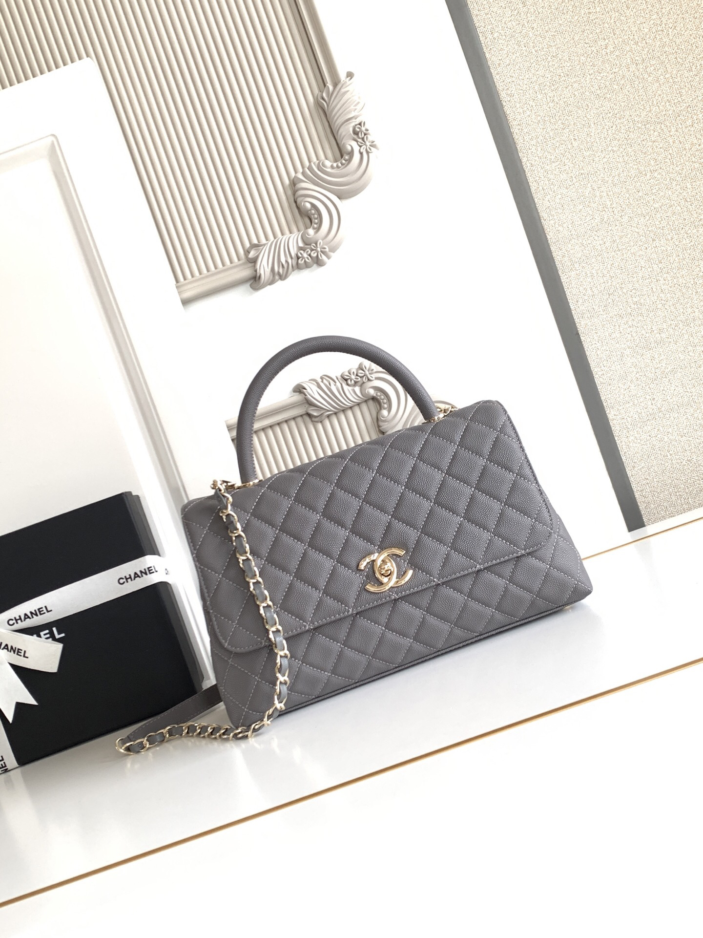 Chanel Coco Handle Mini Top-Handle Handbag - Image 2