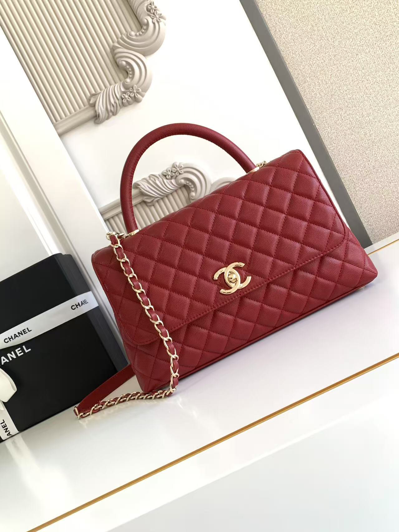 Chanel Coco Handle Mini Handbag - Image 2