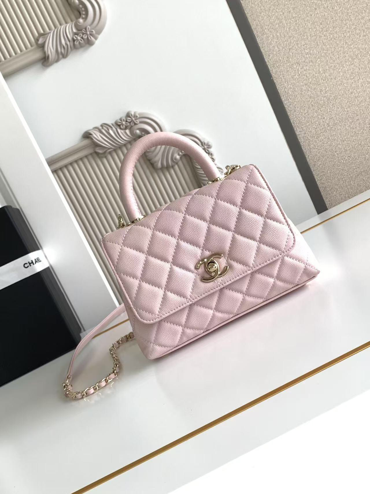 Chanel Coco Handle Mini Handbag AS2215 - Image 2