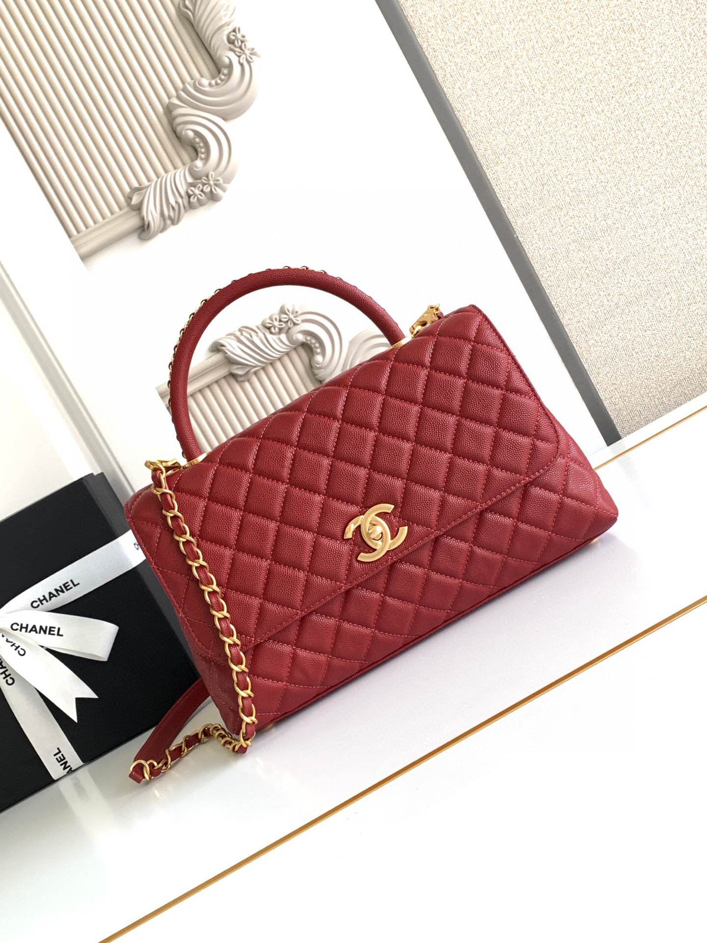 Chanel Coco Handle Mini Top-Handle Handbag - Image 2