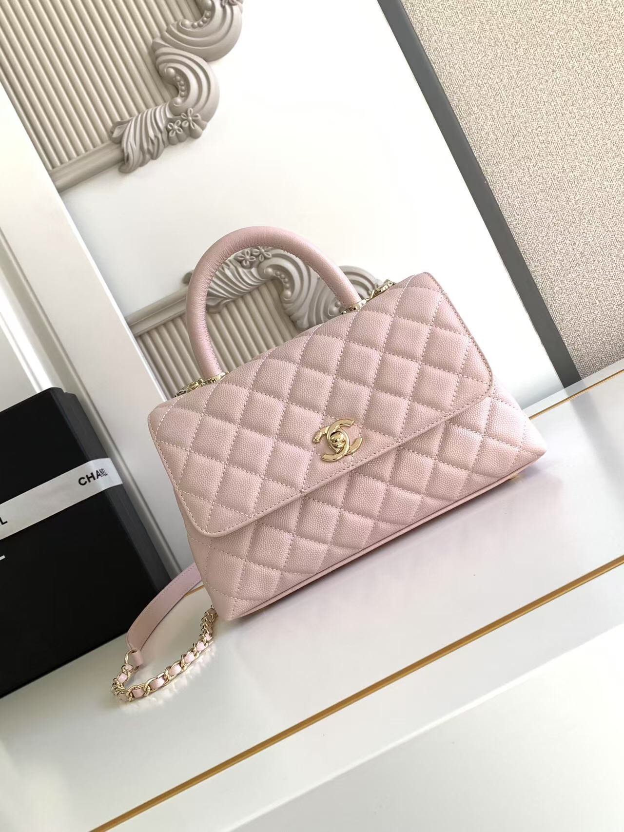 Chanel Coco Handle Top Handle Bag - Image 2