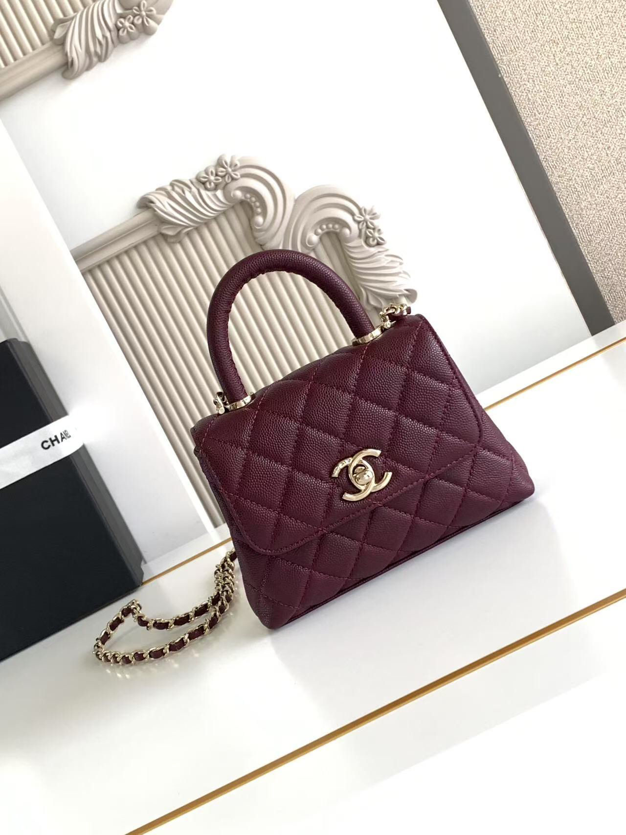 Chanel Coco Handle Classic Handbag AS4244 - Image 2